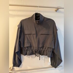 ALO Women's Cropped Jacket XS Black NWOT